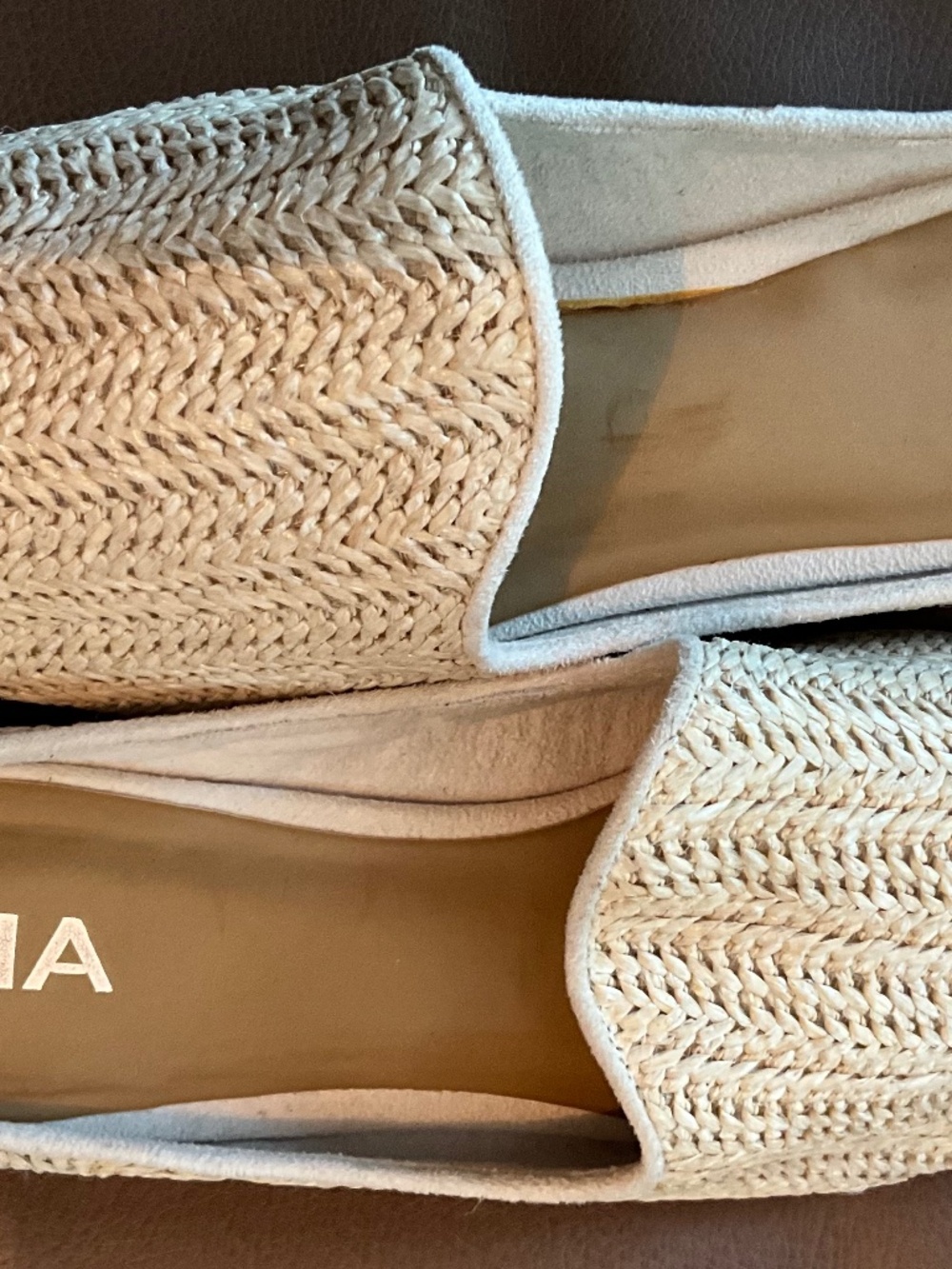 MIA Johona Nude Raffia NWT W size 10